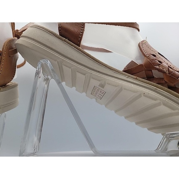 Sandals Women's Huarache Artesanías- Butterfly Embroidery Sandals Size 6 - NEW - Picture 12 of 16